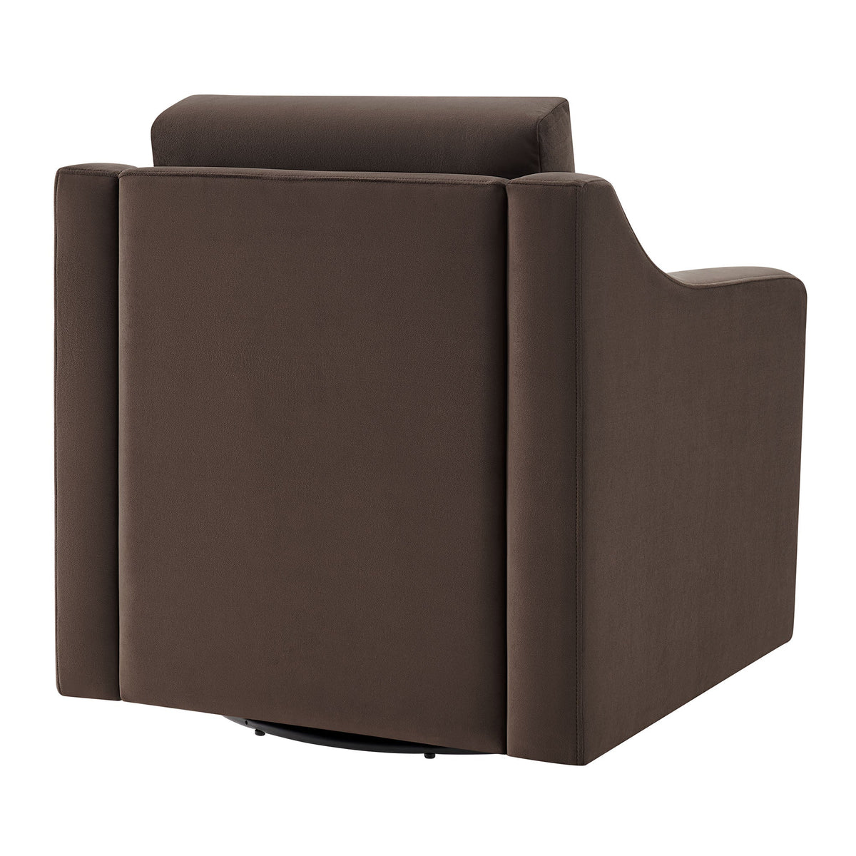 Liora Performance Velvet Swivel Armchair