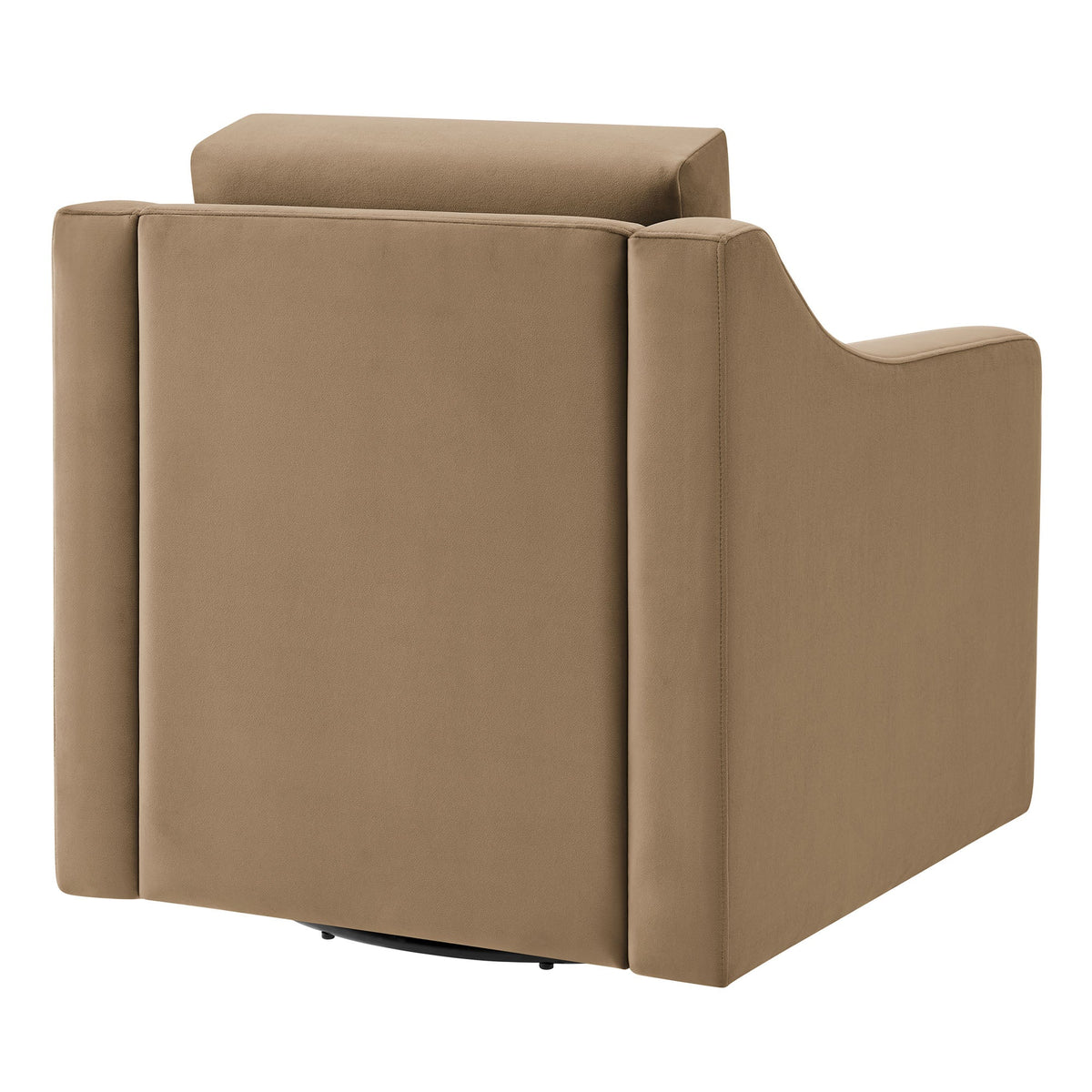 Liora Performance Velvet Swivel Armchair
