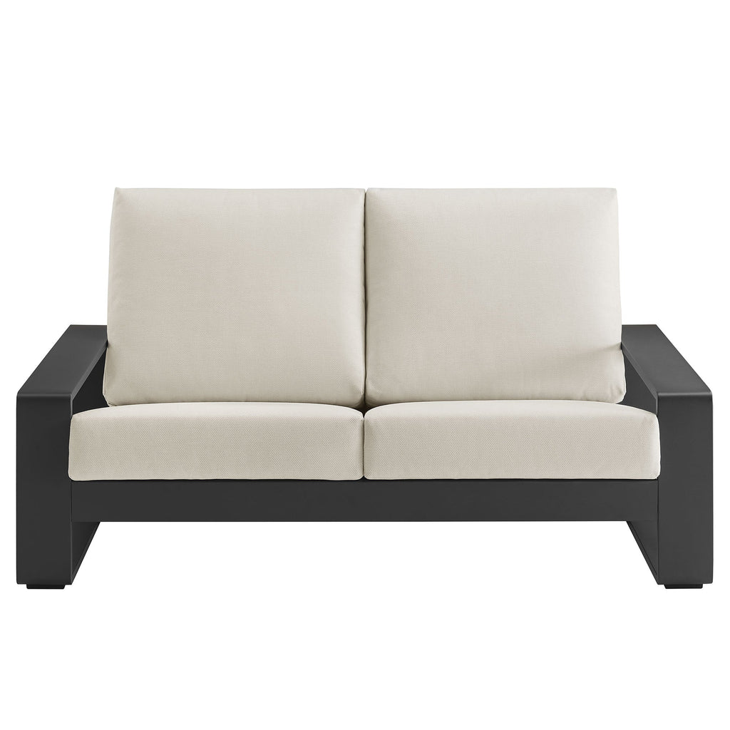 Lirienne Outdoor Patio Aluminum Loveseat by Modway