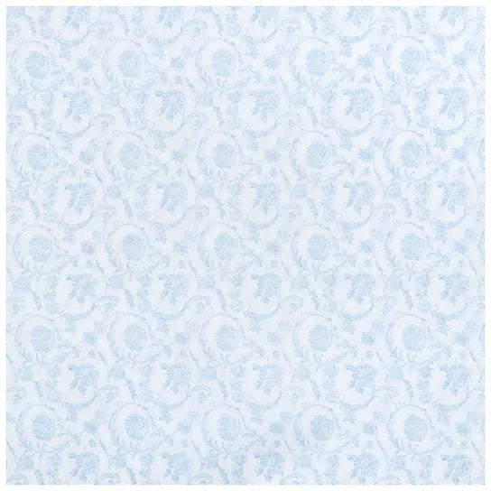 Blue Chinoiserie Crib Quilted Blanket
