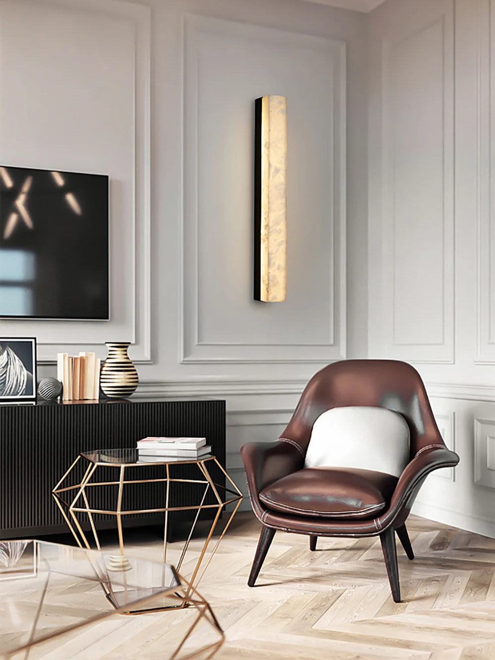 Emerson Alabaster Wall Sconce