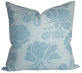 Emilia Pillow Cover in Blue, Peter Dunham Textiles