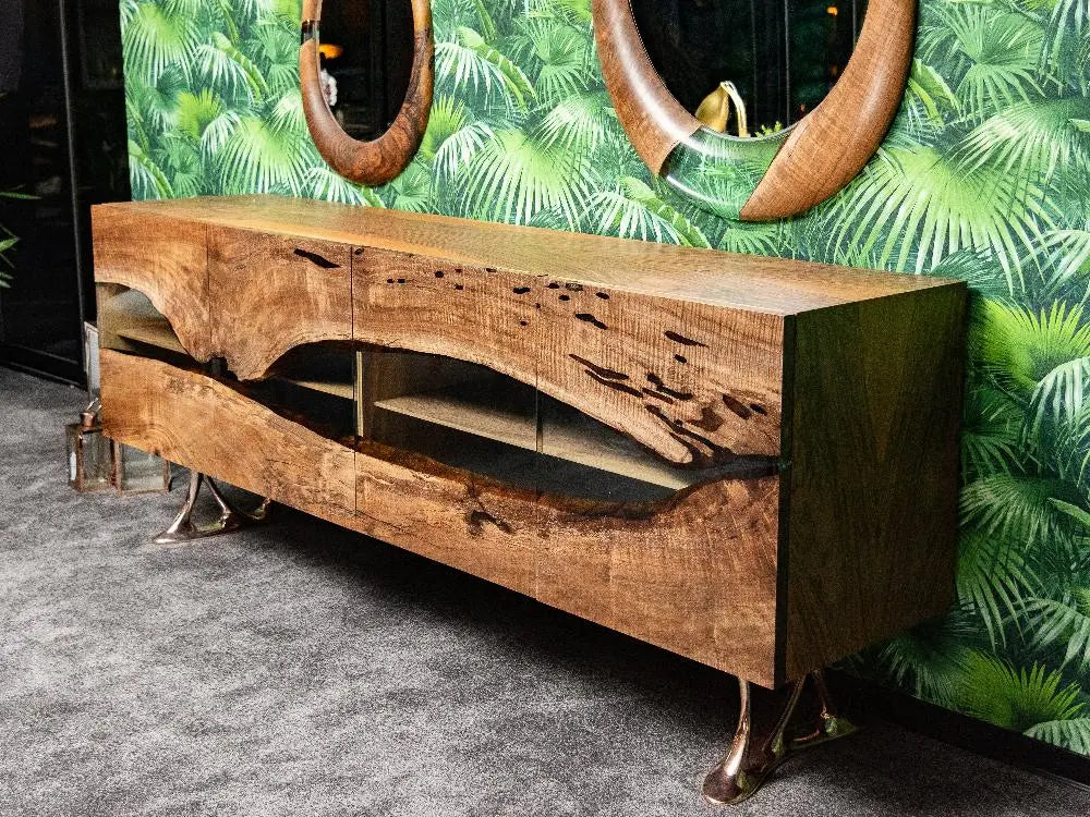 Osso Walnut & Resin Credenza