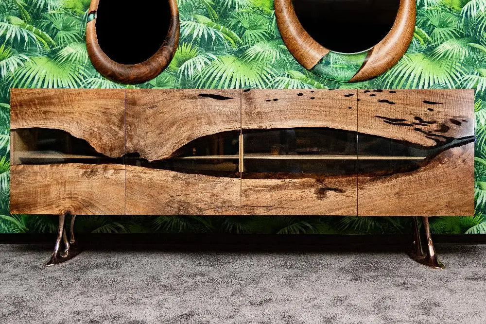 Osso Walnut & Resin Credenza