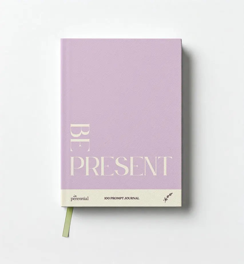 Be Present 100-Prompt Guided Journal — Lavender