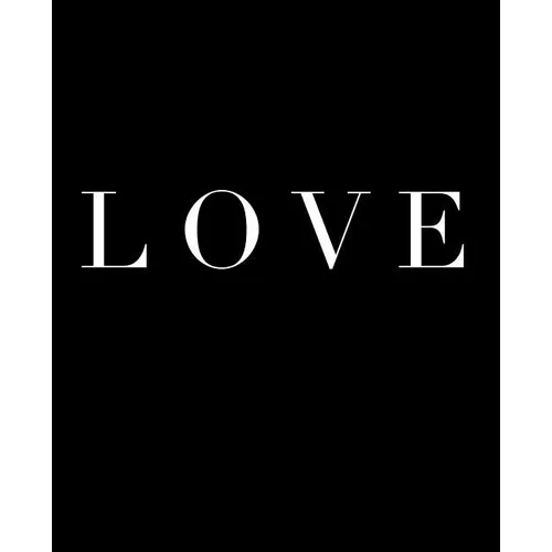 Love: A decorative book for coffee tables, bookshelves and interior design styling - Stack deco books together to create a custom look in any room - Paperback