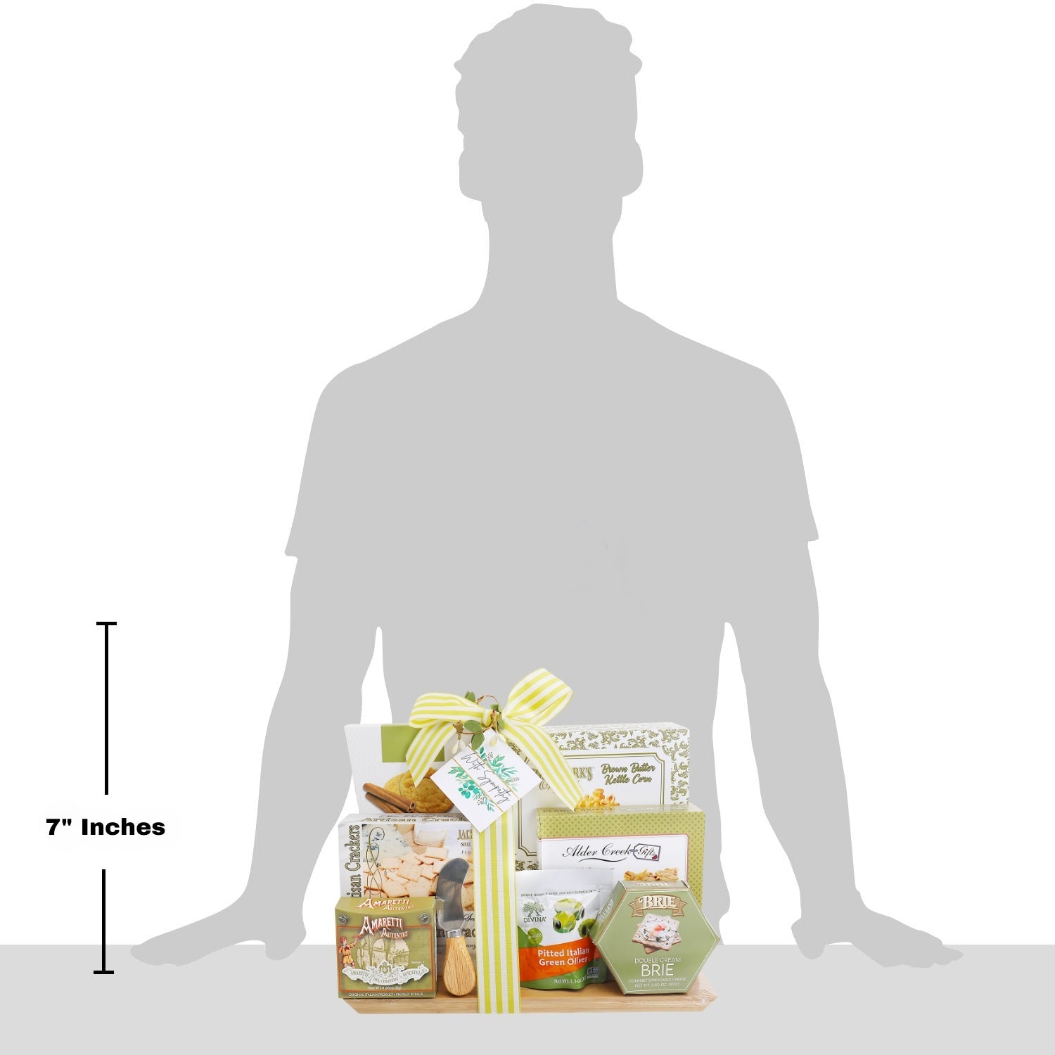 With Sympathy Cutting Board Gift Set