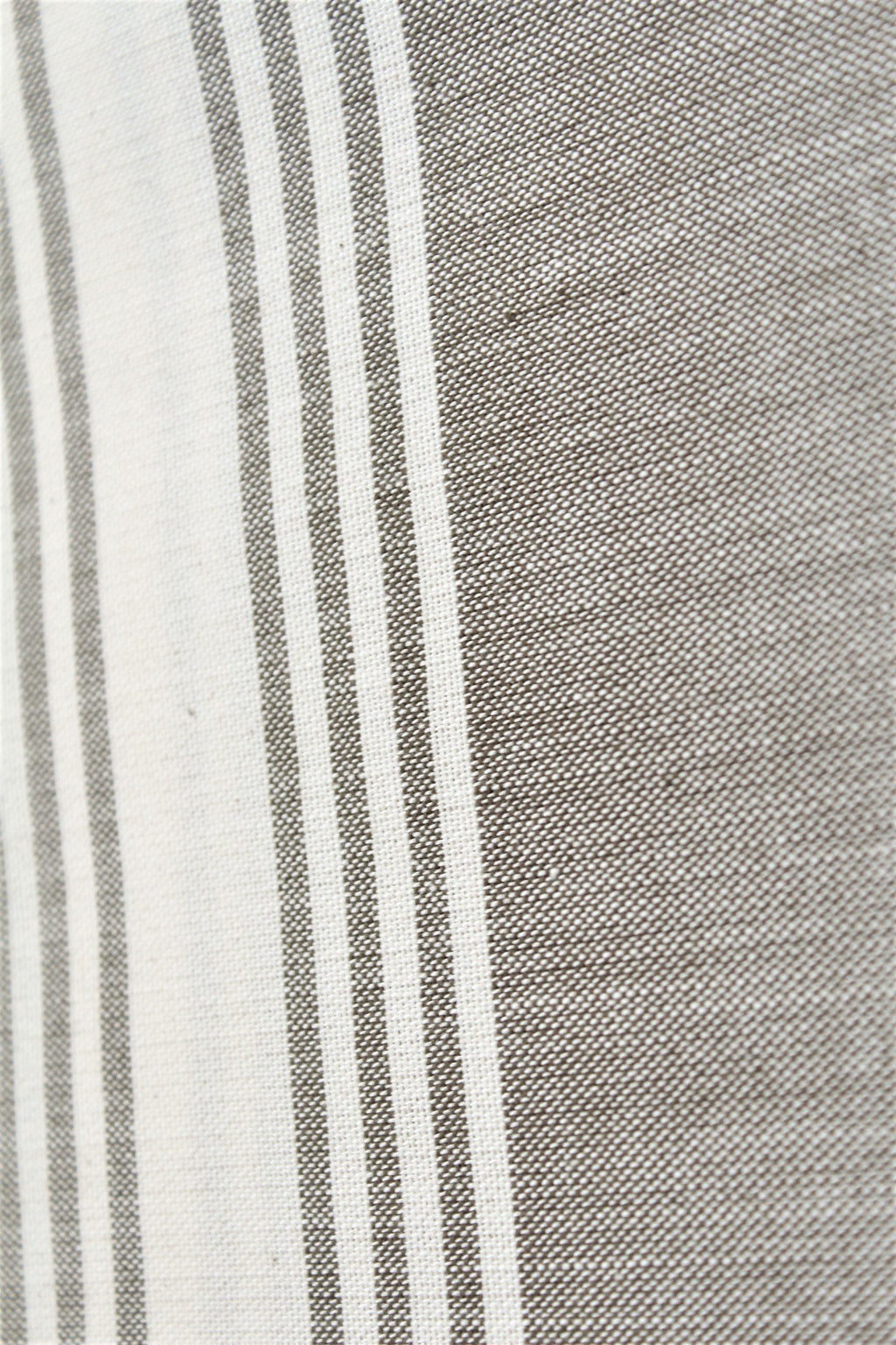 Figueres Turkish Towel — Olive & White