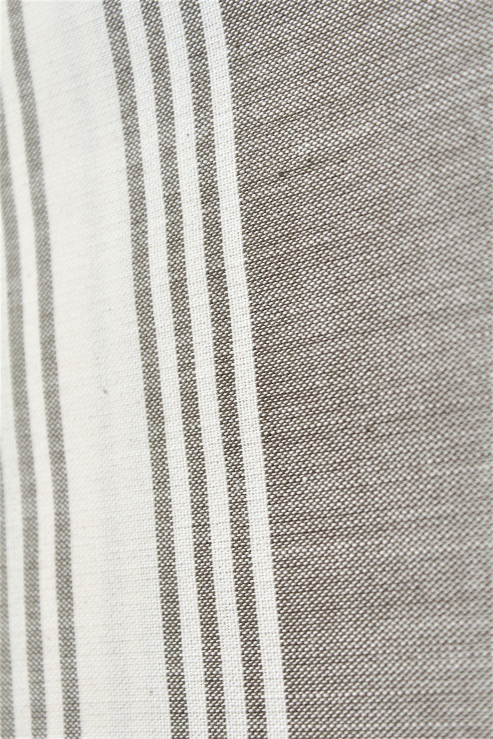 Figueres Turkish Towel — Olive & White