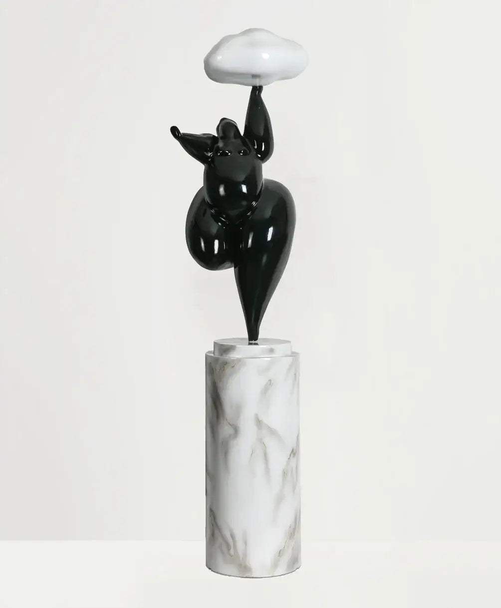 Figure Sculpture Rylight Cloud Floor Lamp