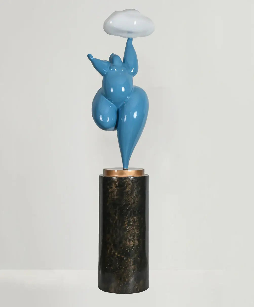 Figure Sculpture Rylight Cloud Floor Lamp