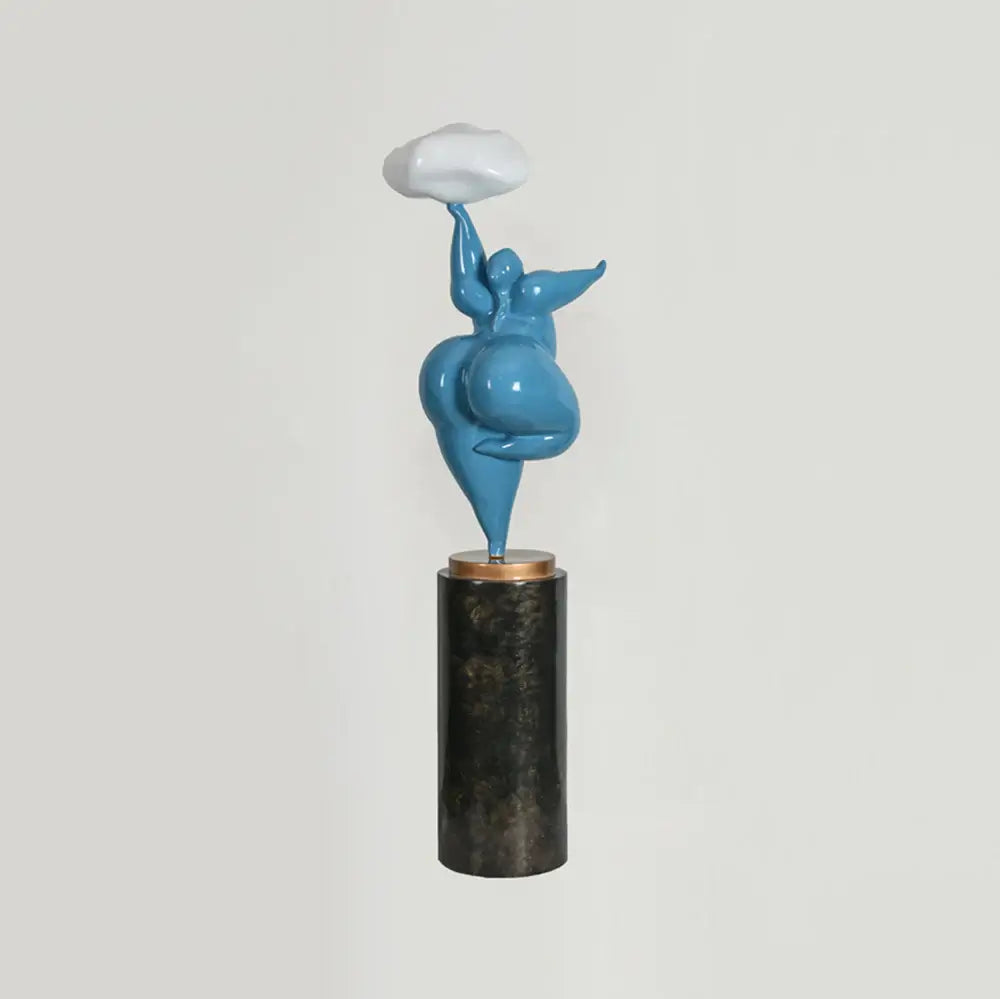 Figure Sculpture Rylight Cloud Floor Lamp