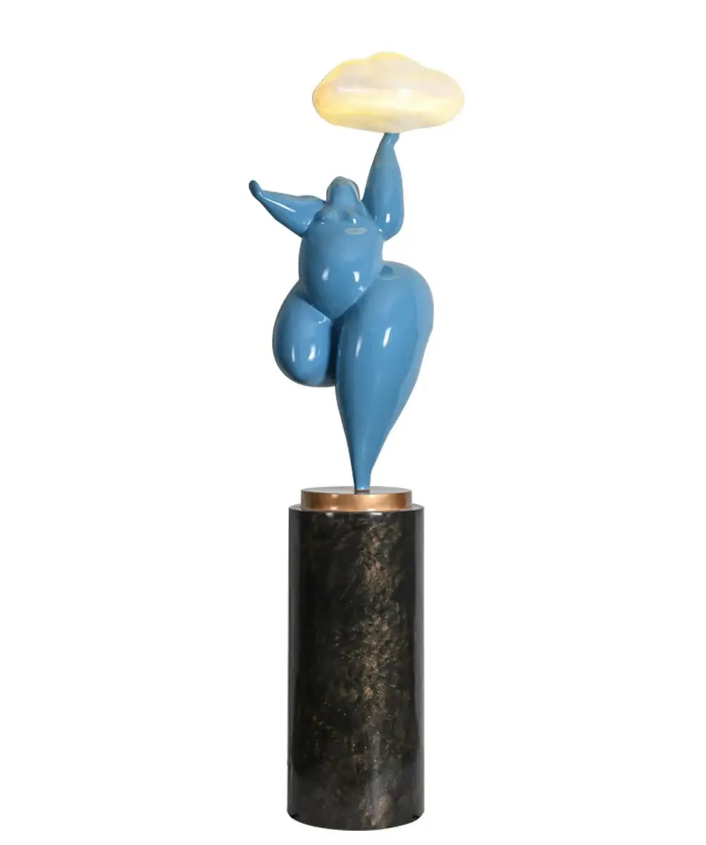 Figure Sculpture Rylight Cloud Floor Lamp