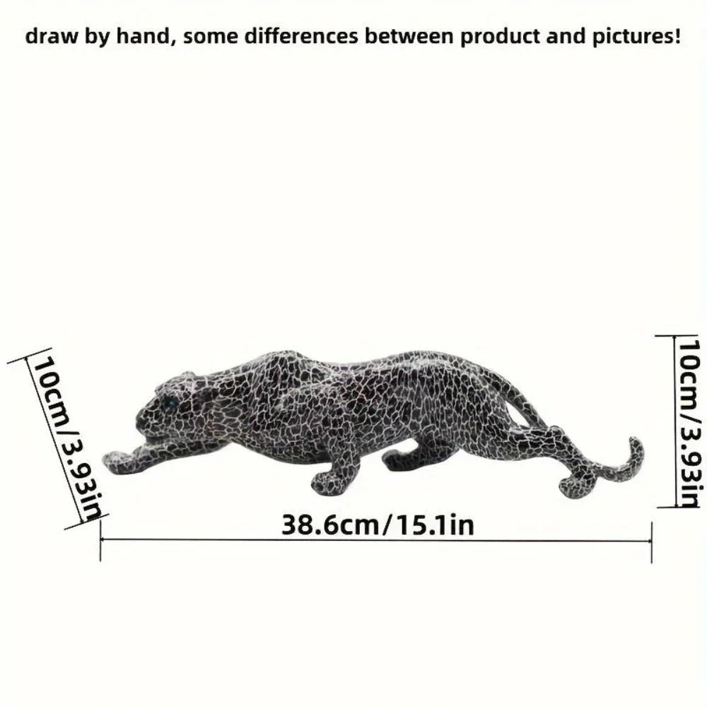 Figurine - Decorative Black White Animal