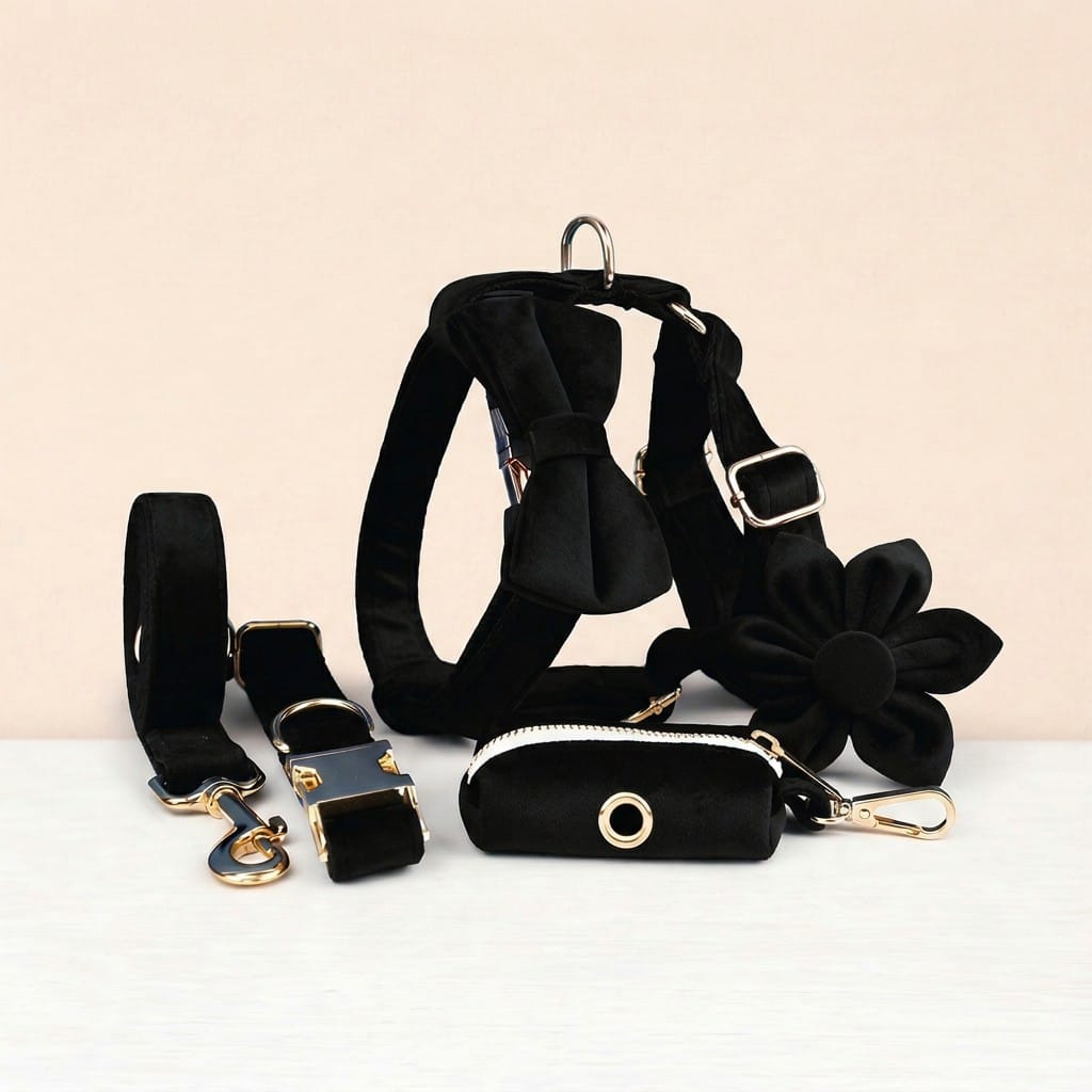 Black Velvet Set