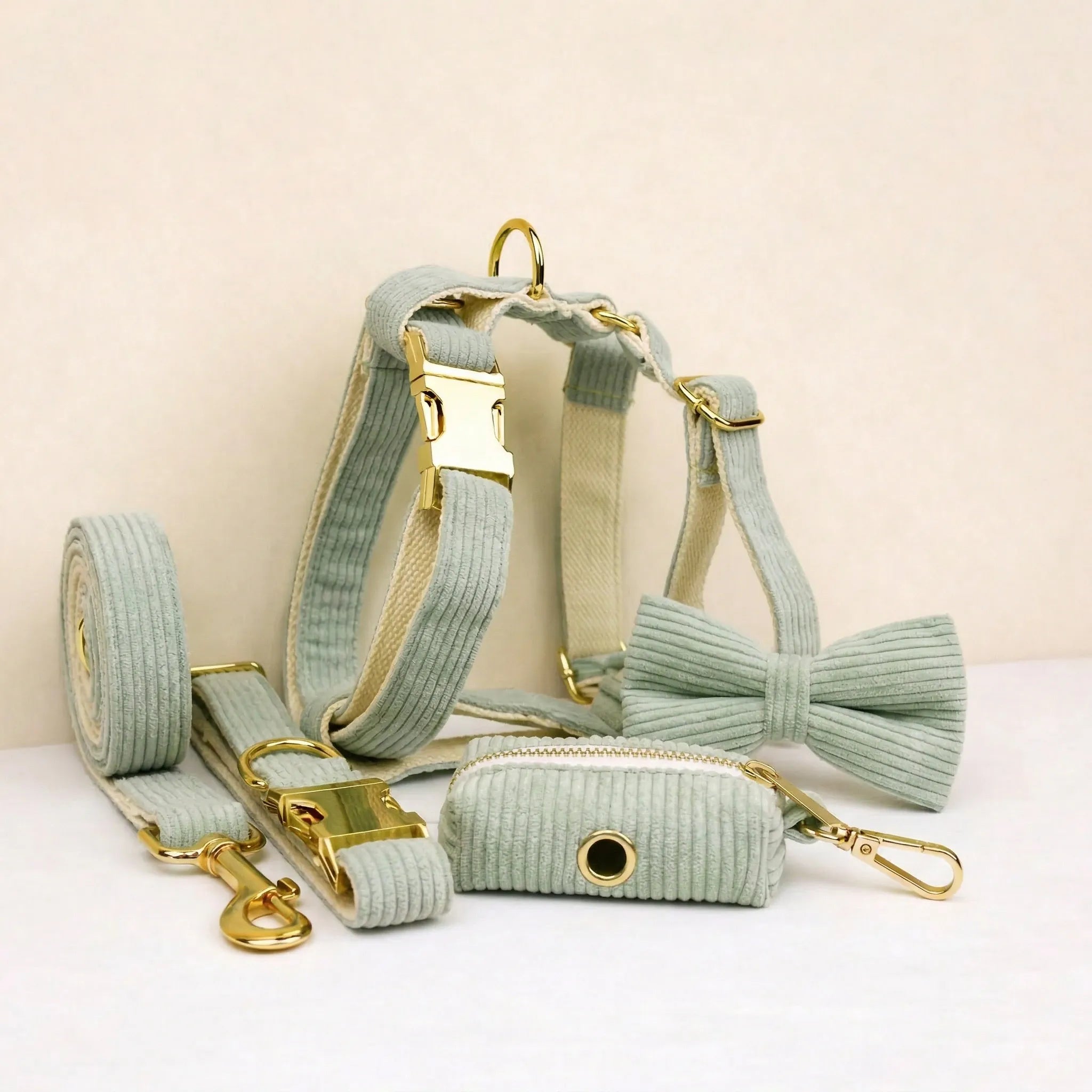 Light Green Corduroy Set