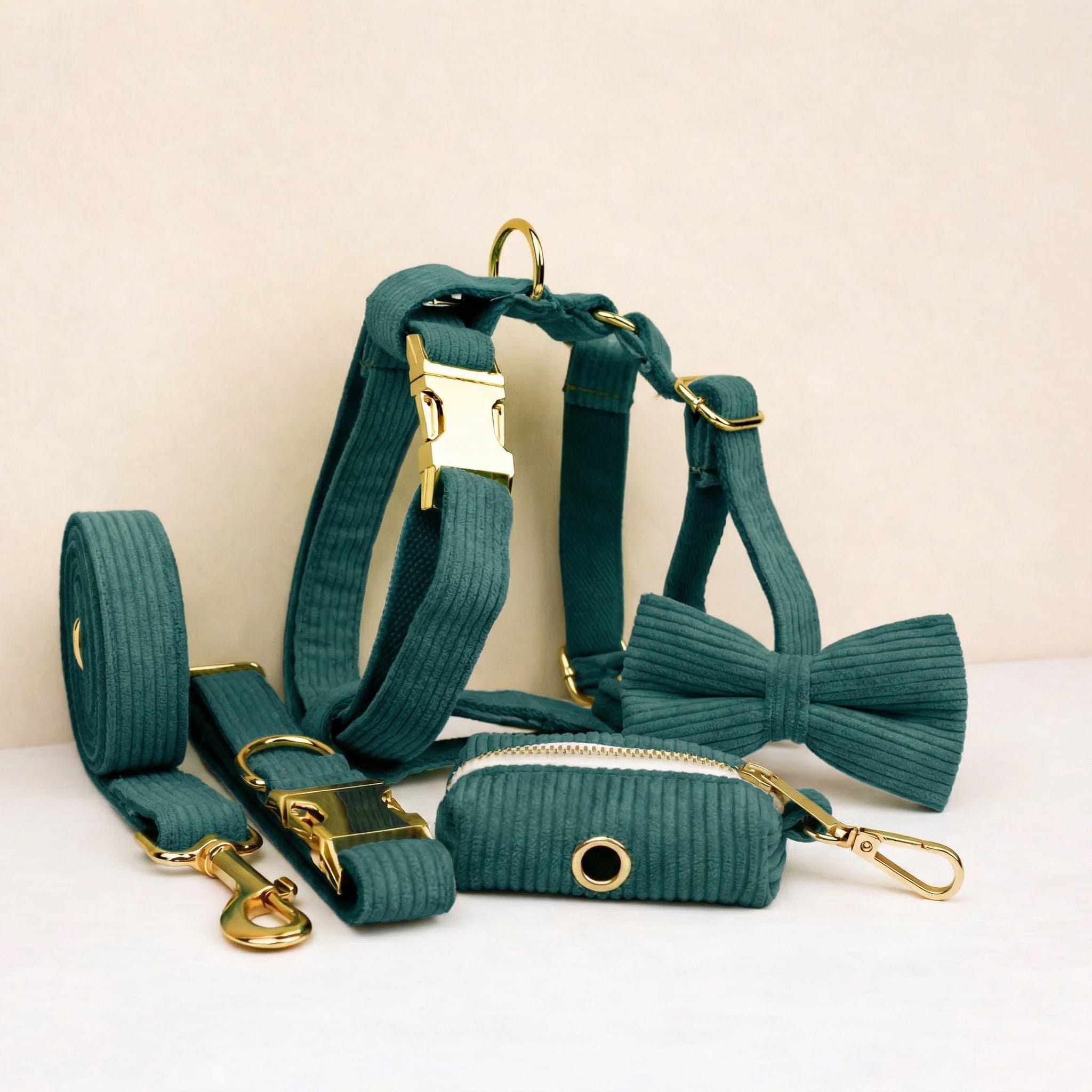 Dark Green Corduroy Set