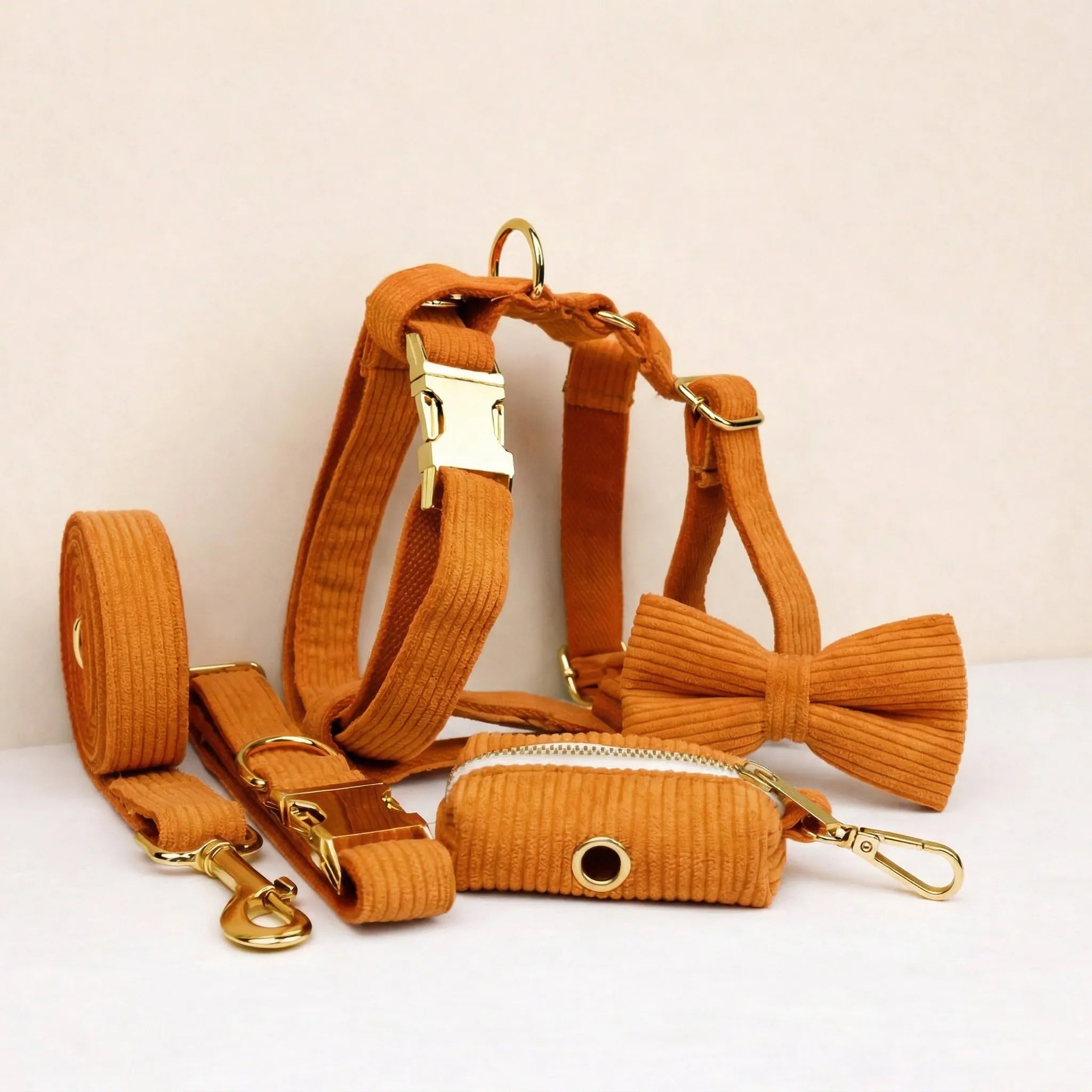 Orange Corduroy Set