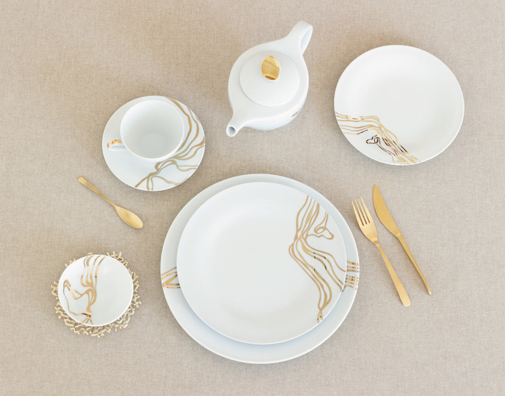 Fiume D'Oro Bread/Butter Plate (Set of 4)