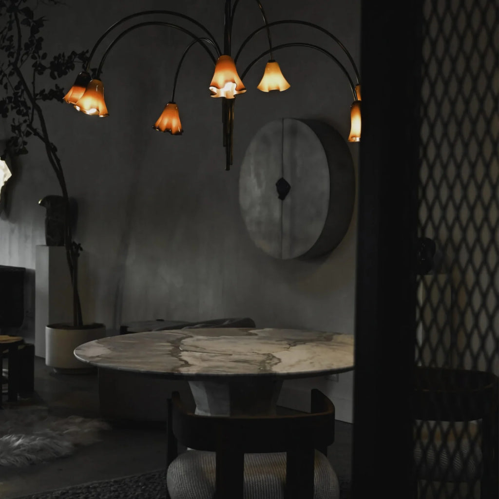 Flora Medieval Glass Chandelier