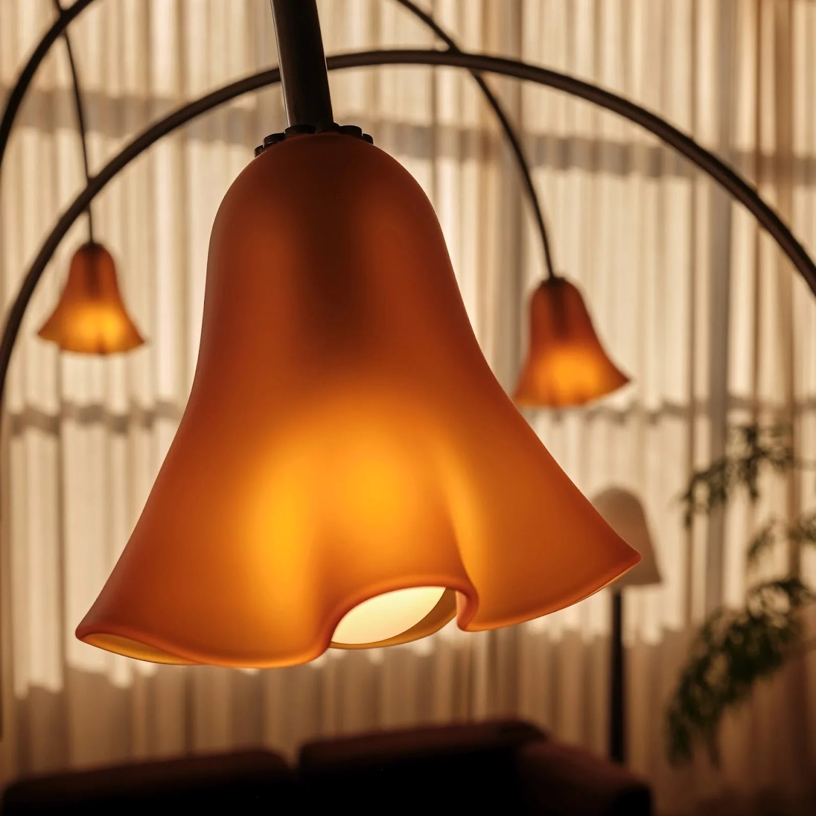 Flora Medieval Glass Chandelier