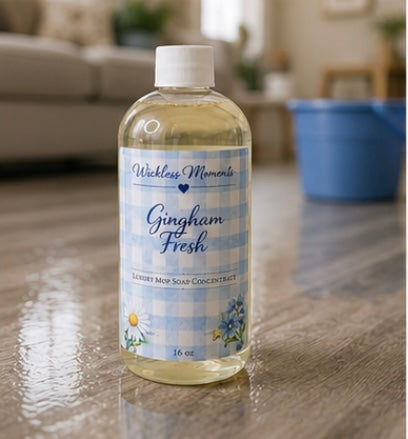 Gingham Fresh Luxury Mop Soap Concentrate | 16 oz