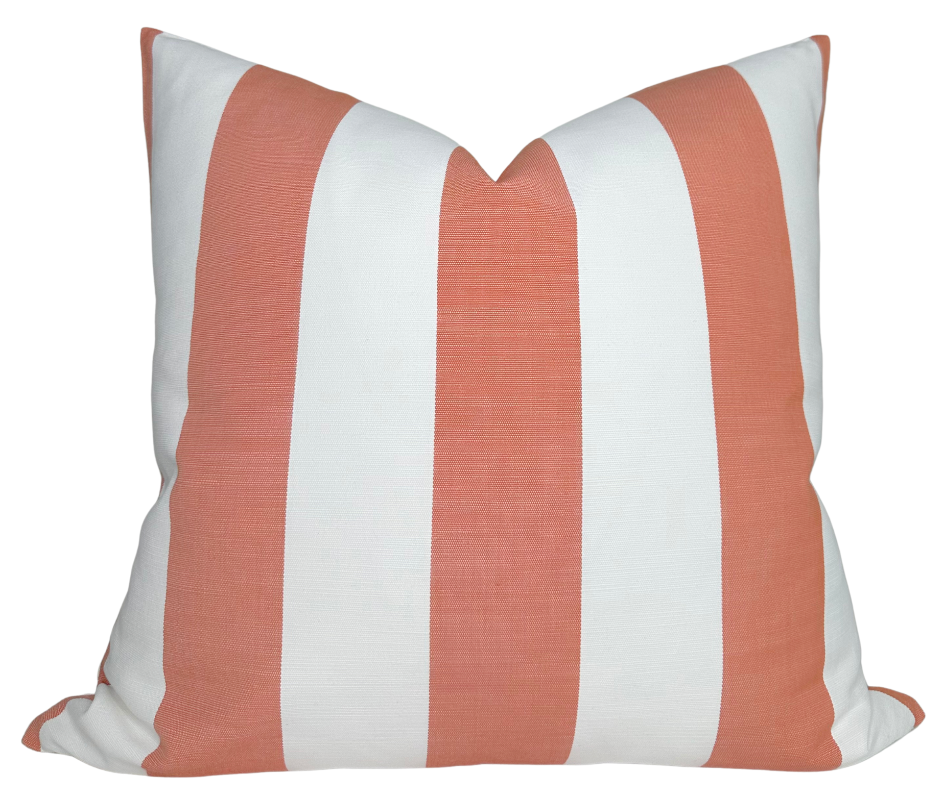 Go To Stripe Pillow Cover in Melon, Perennials Textiles