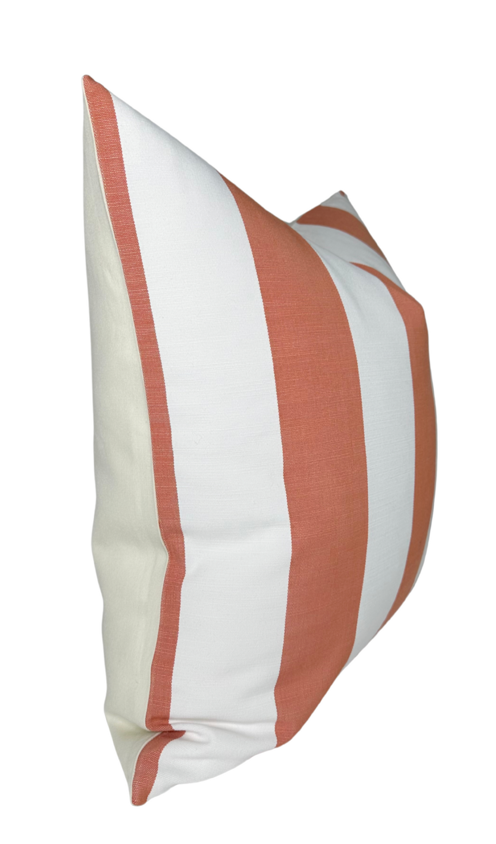 Go To Stripe Pillow Cover in Melon, Perennials Textiles