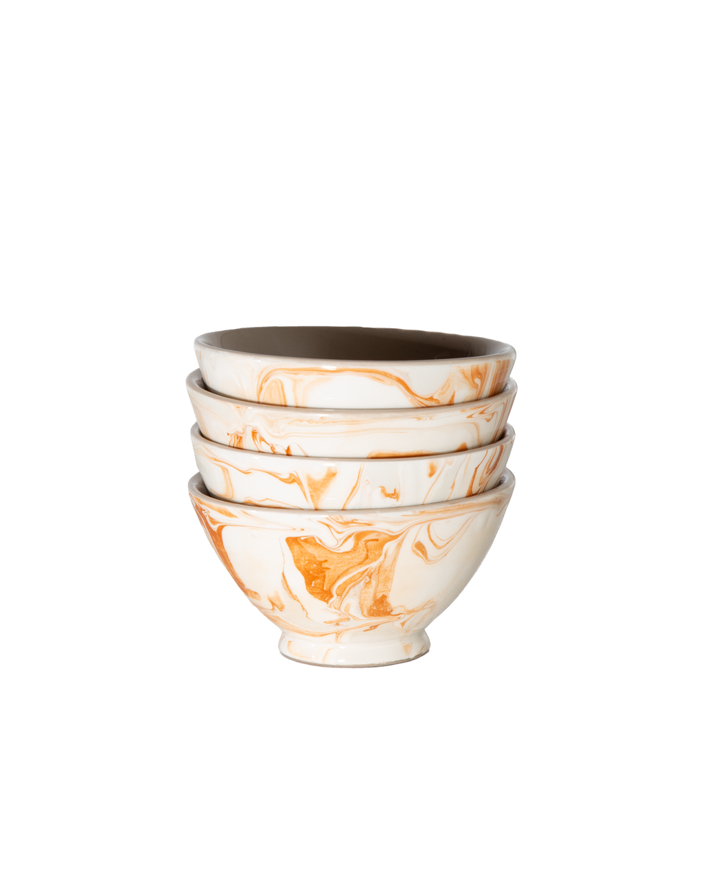 Marbled Terra Bowls - Set of 4