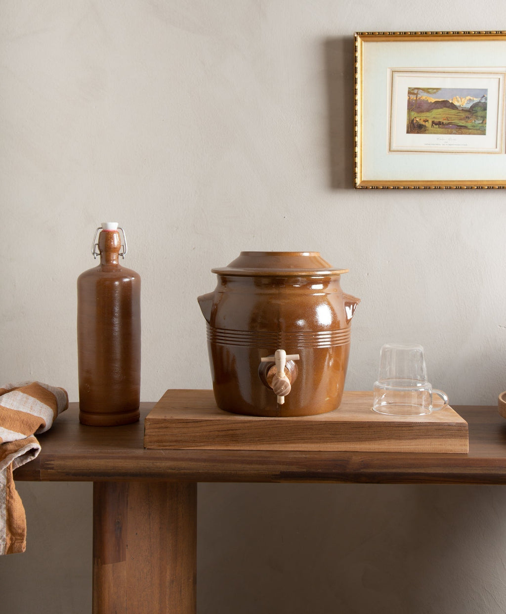 Vintage Vinegar Berry Jar