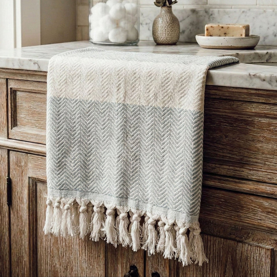 Chevron Turkish Cotton Towel