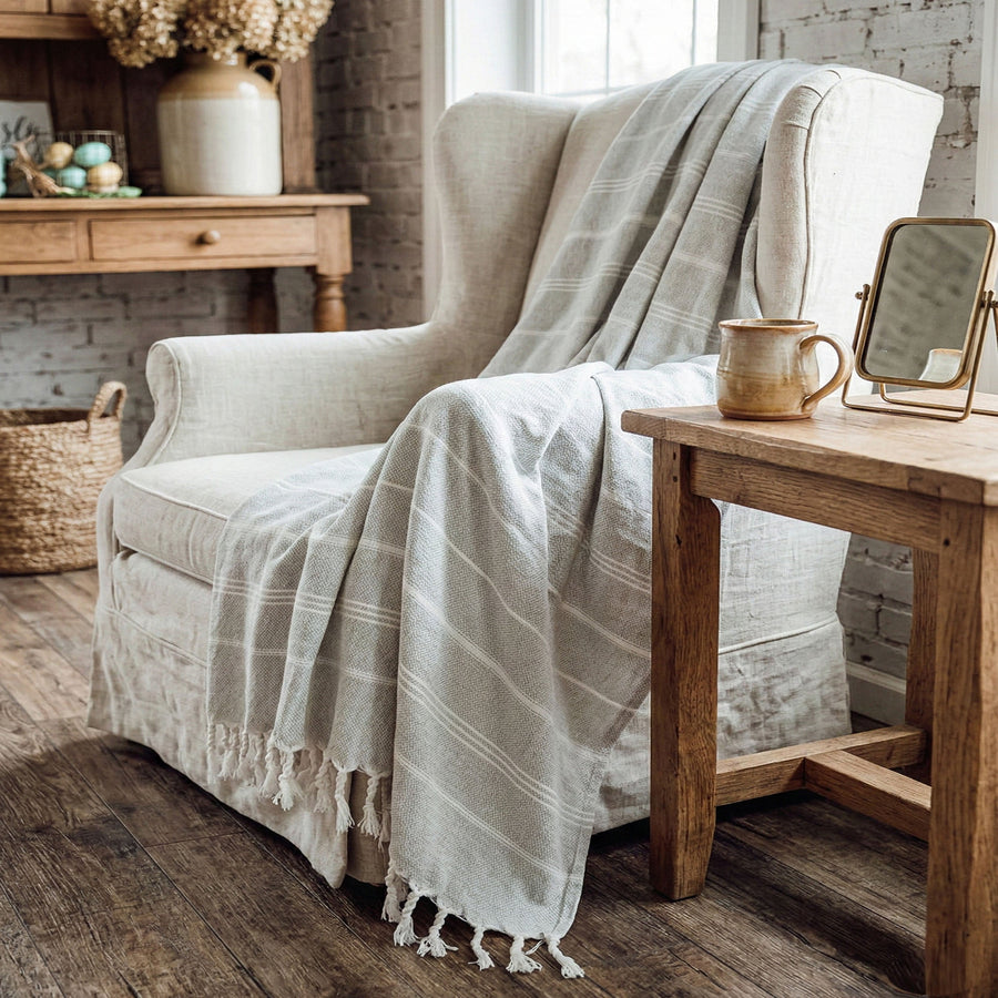 Haley Stripe Towel — 180 GSM