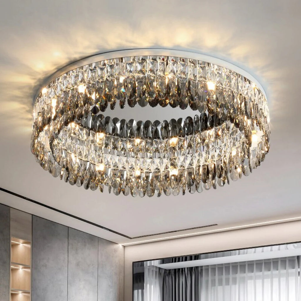 Round Giano Crystal Ceiling Ceiling light