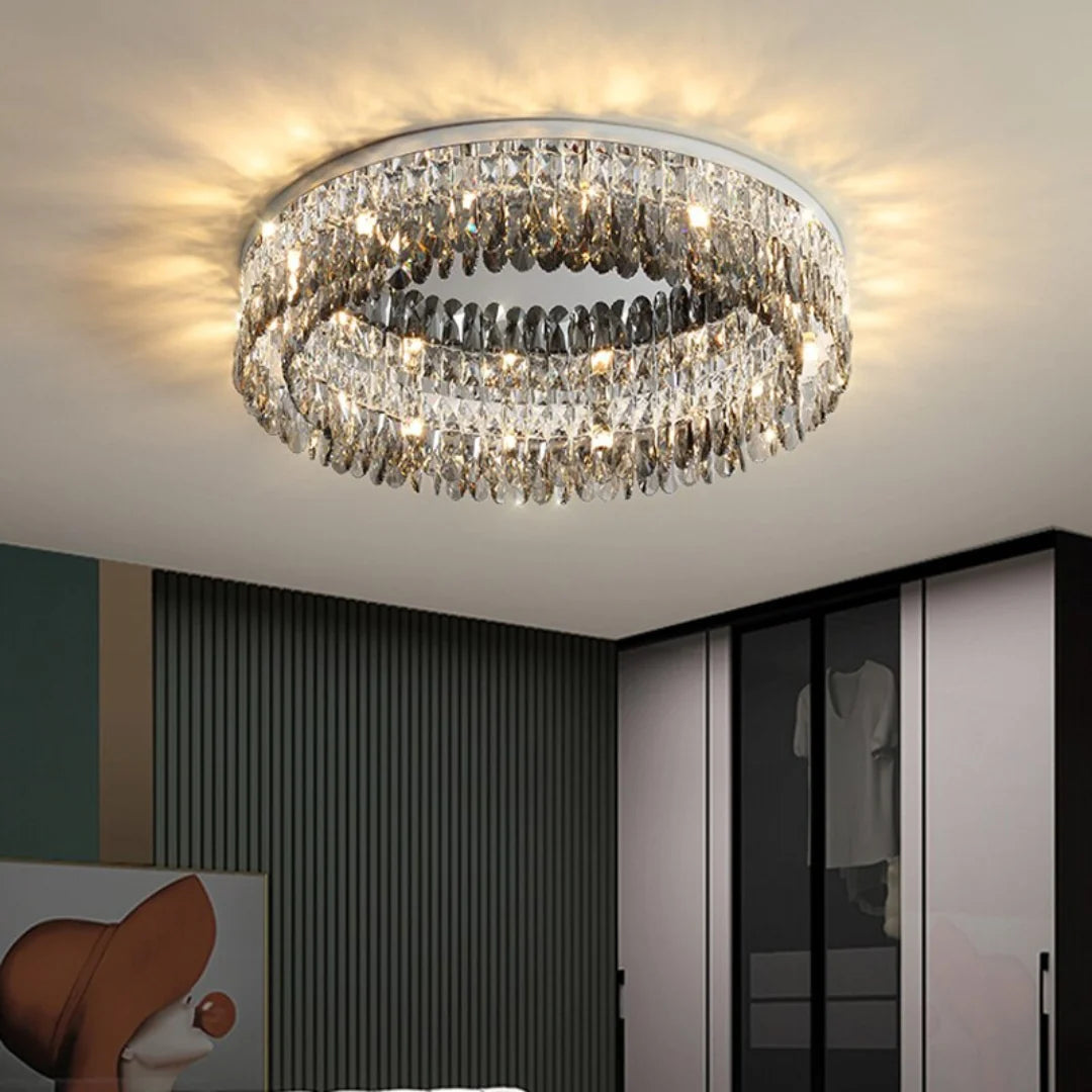 Round Giano Crystal Ceiling Ceiling light