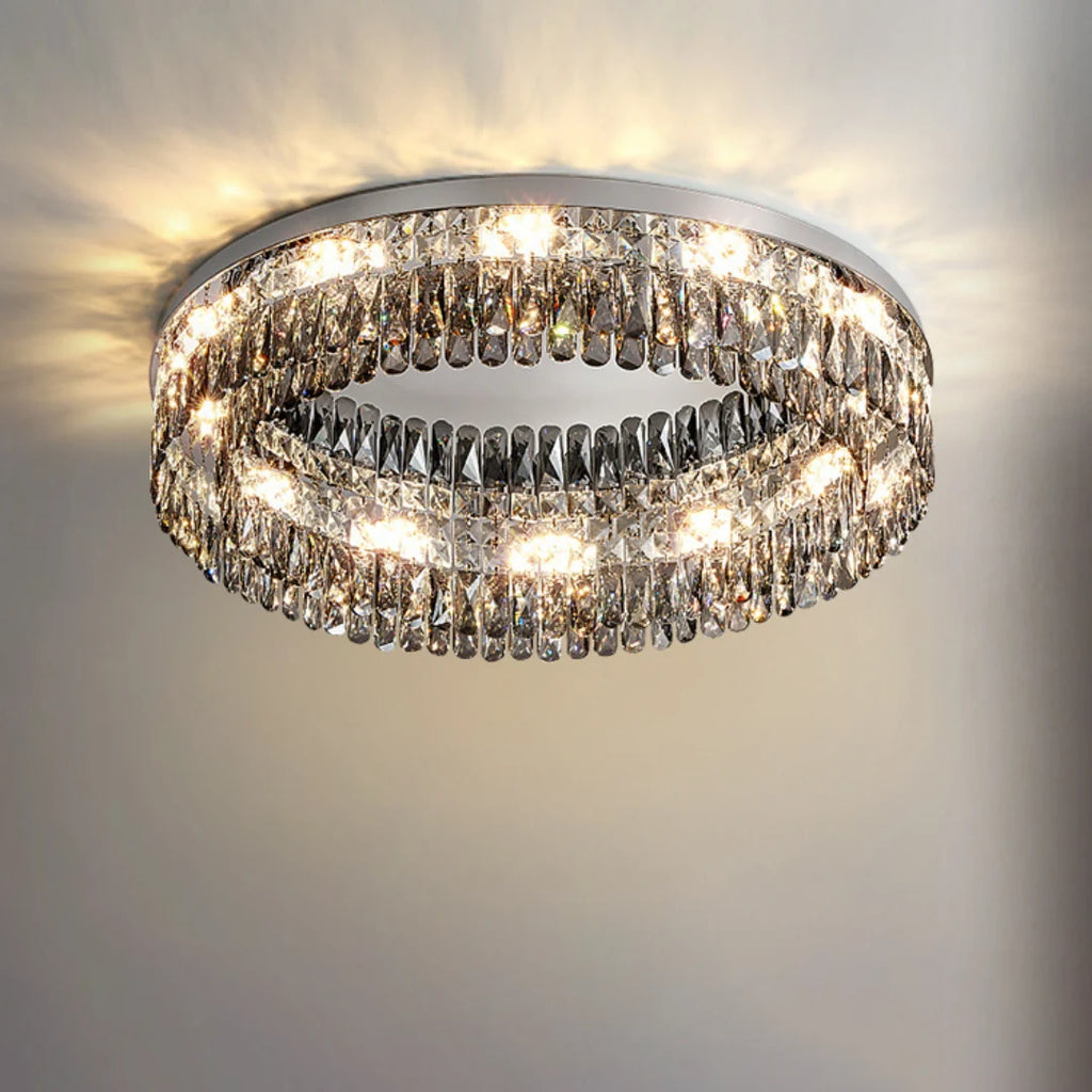 Round Giano Crystal Ceiling Ceiling light