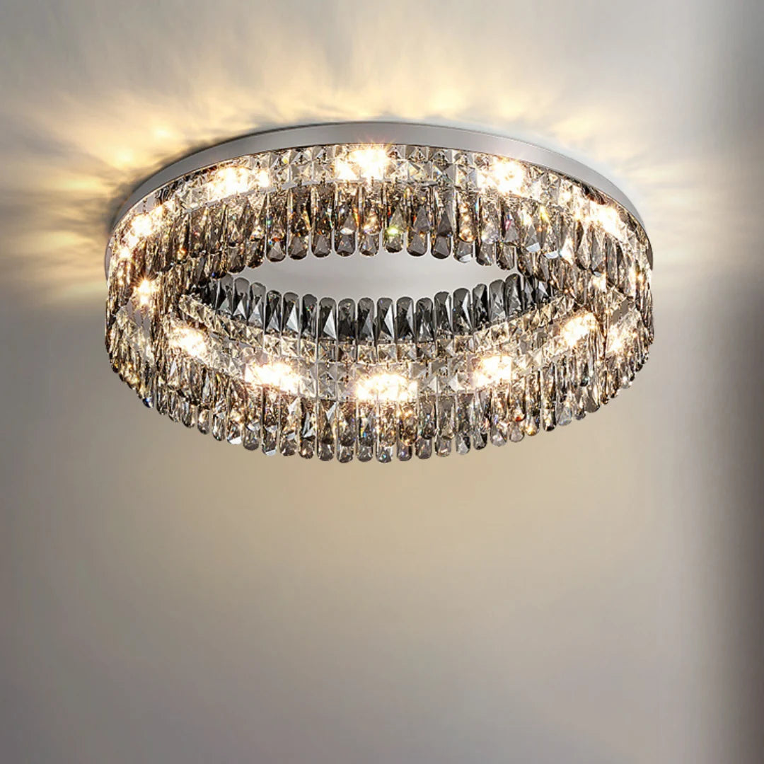 Round Giano Crystal Ceiling Ceiling light
