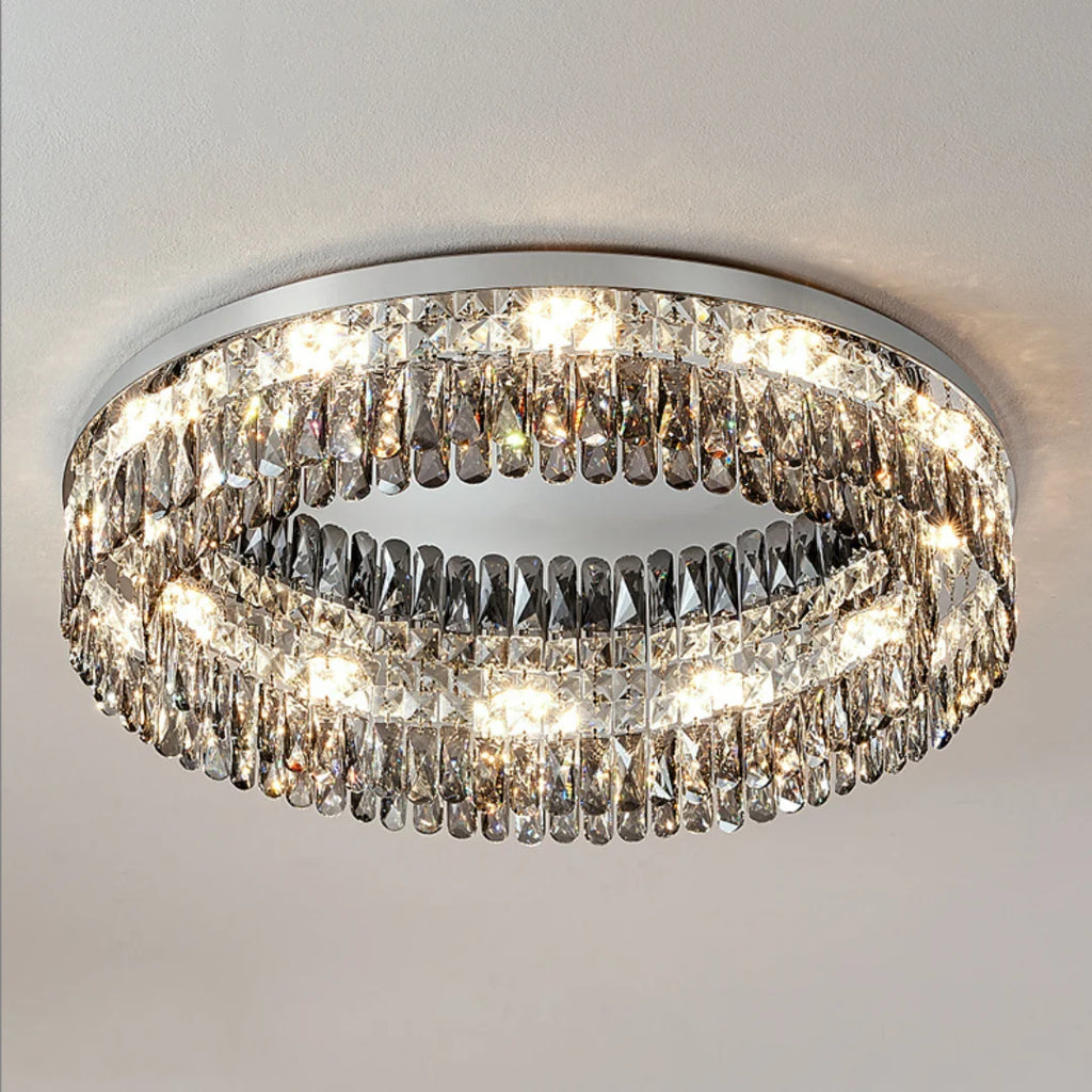 Round Giano Crystal Ceiling Ceiling light