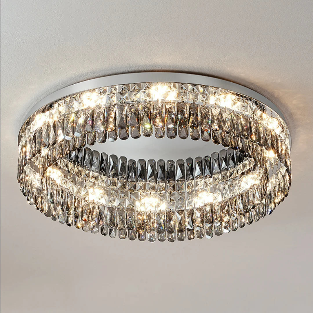 Round Giano Crystal Ceiling Ceiling light