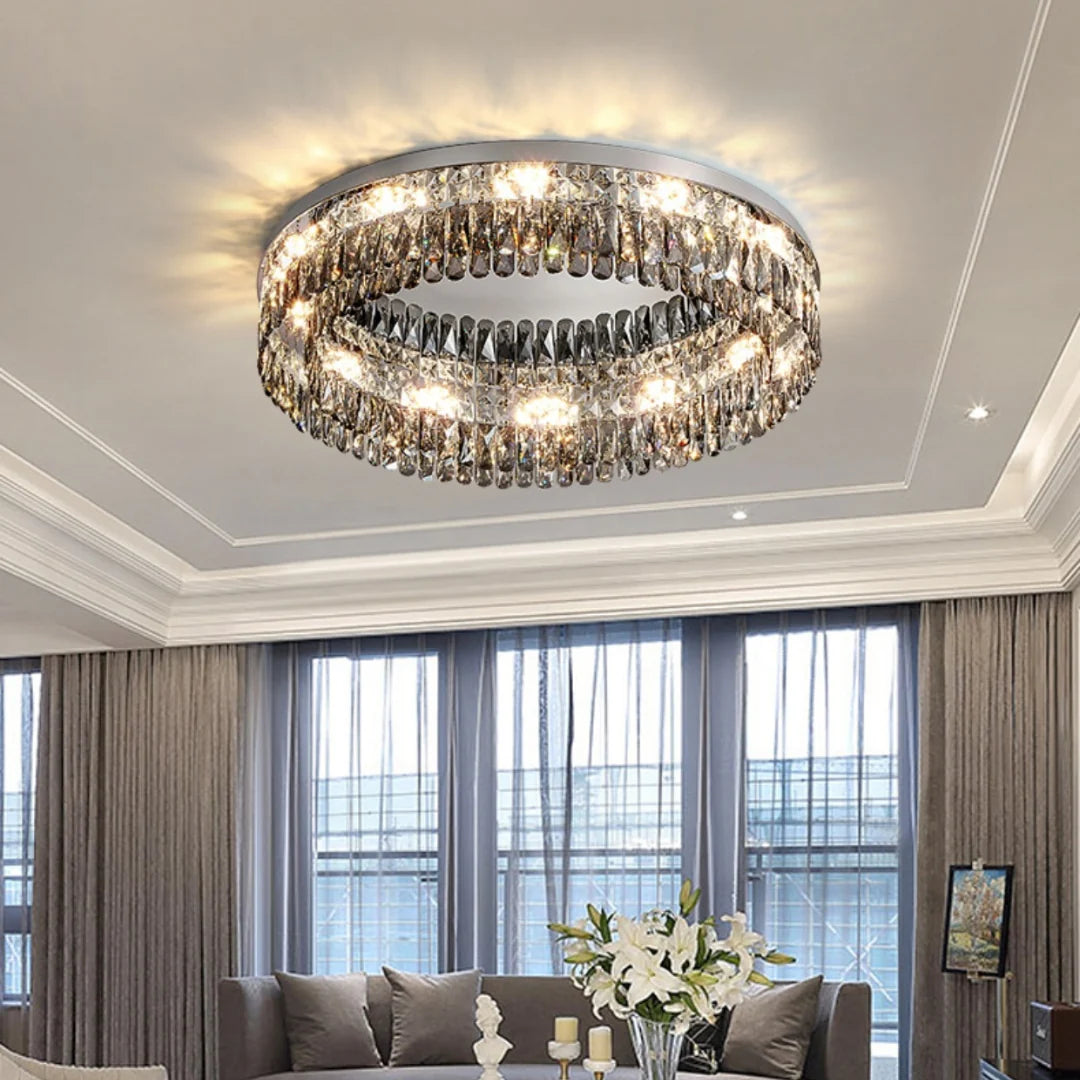 Round Giano Crystal Ceiling Ceiling light