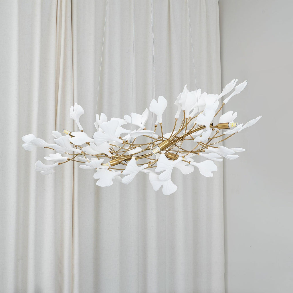 Gingko Ceramic Chandelier B