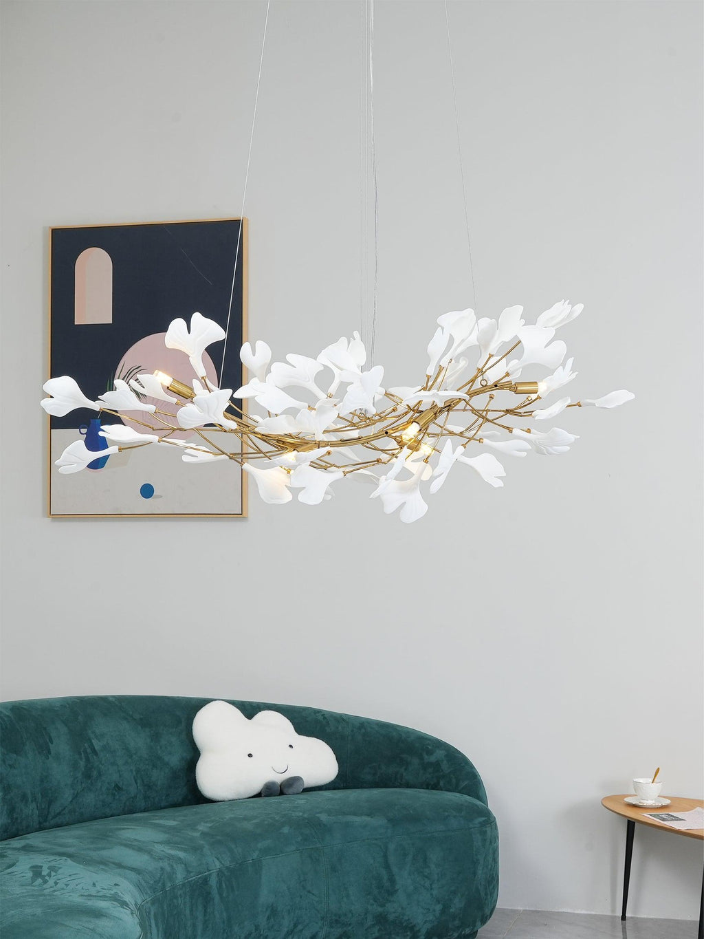 Gingko Ceramic Chandelier B