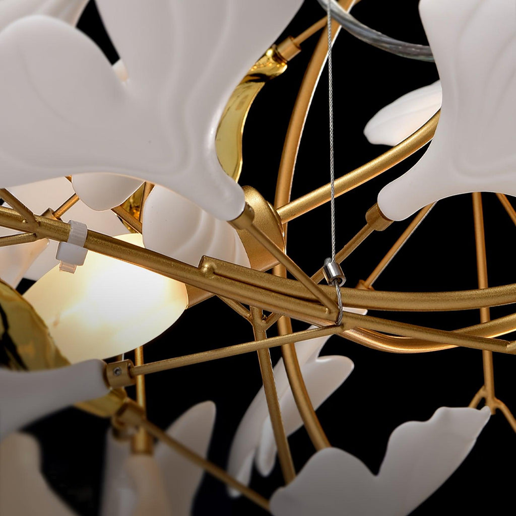 Gingko Ceramic Chandelier N