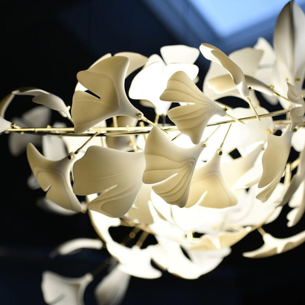 Gingko Ceramic Chandelier N