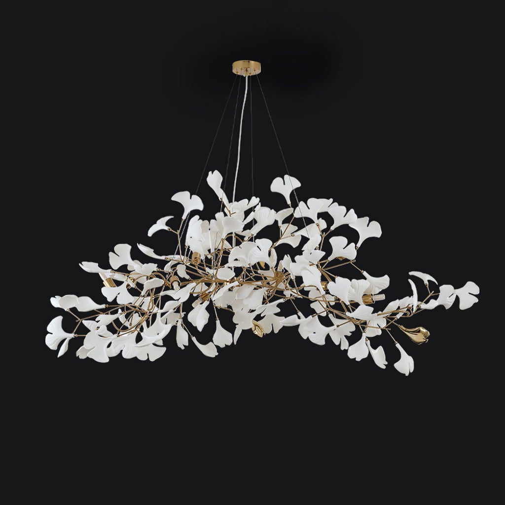 Gingko Ceramic Chandelier N