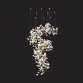 Gingko Ceramic Chandelier Q