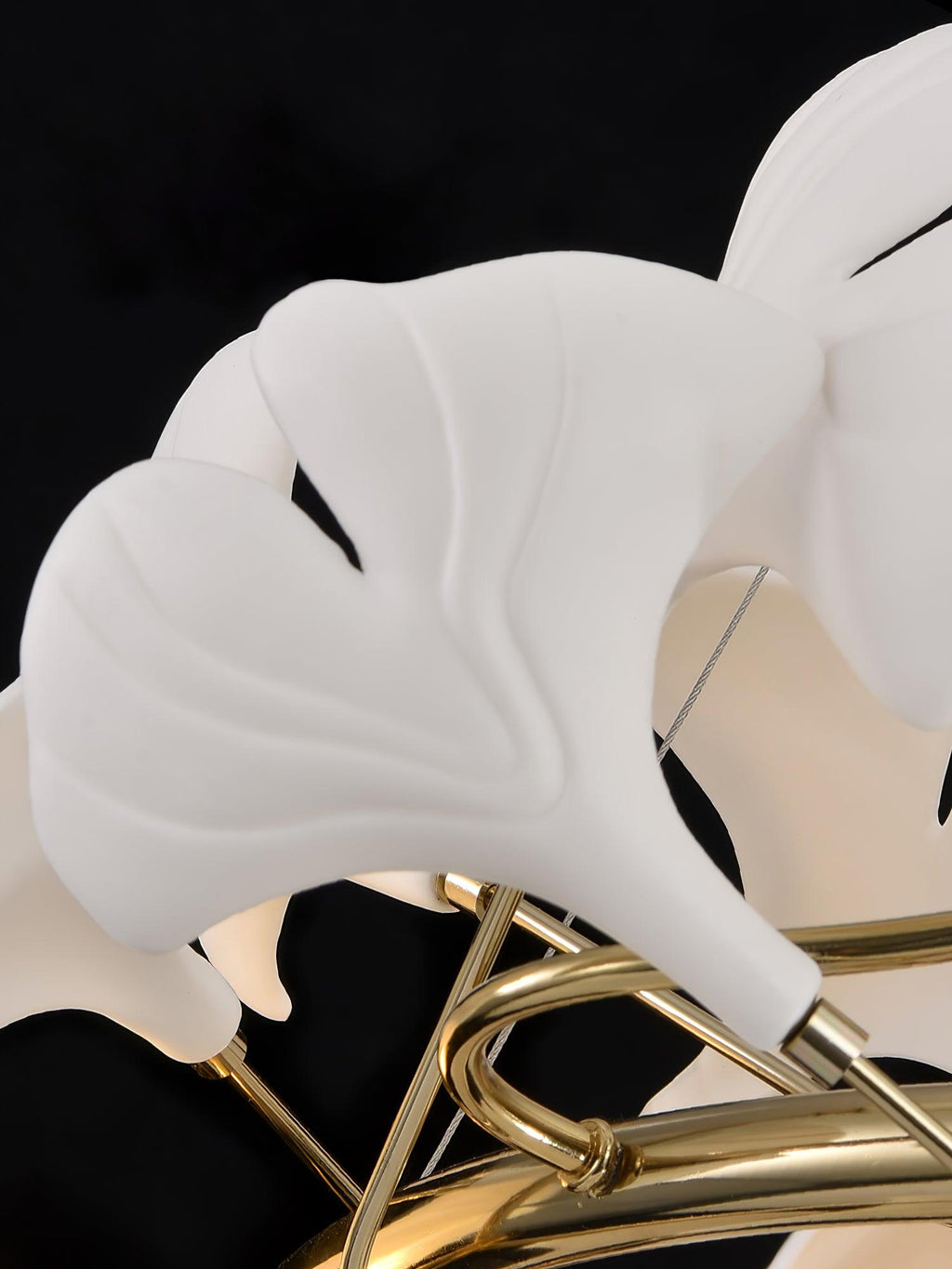 Gingko Ceramic Chandelier Q