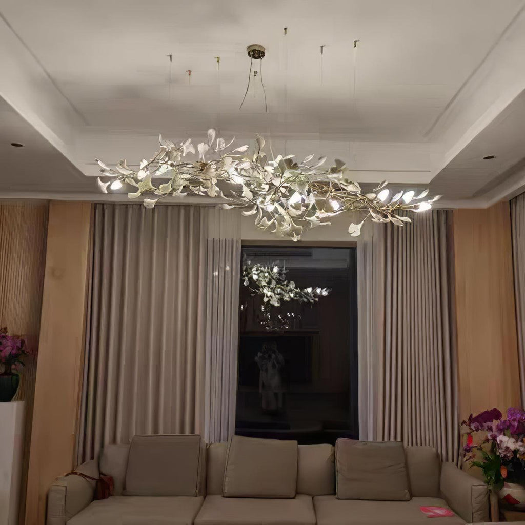 Gingko Ceramic Chandelier B