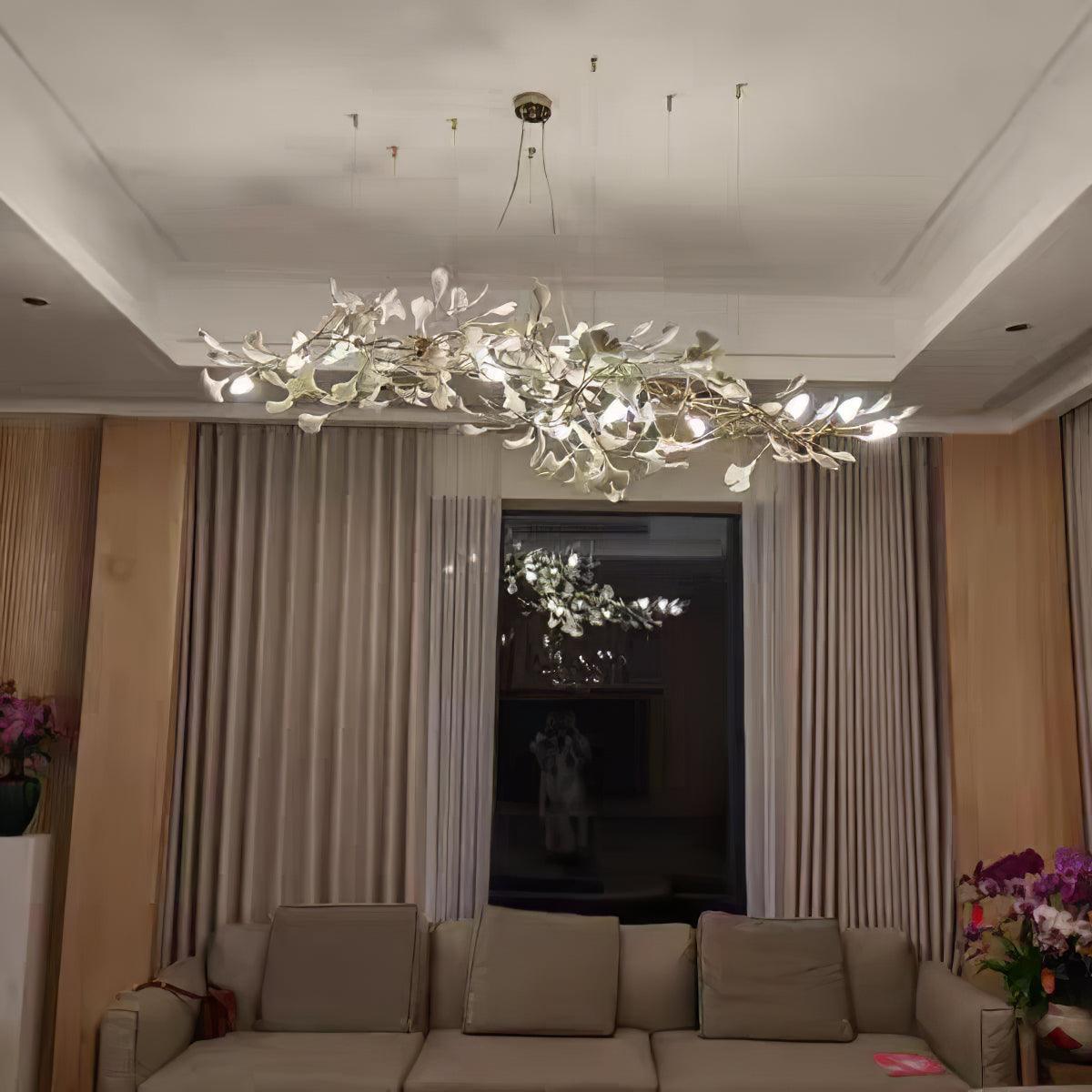Gingko Ceramic Chandelier B