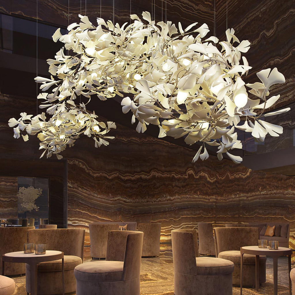 Gingko Ceramic Chandelier B