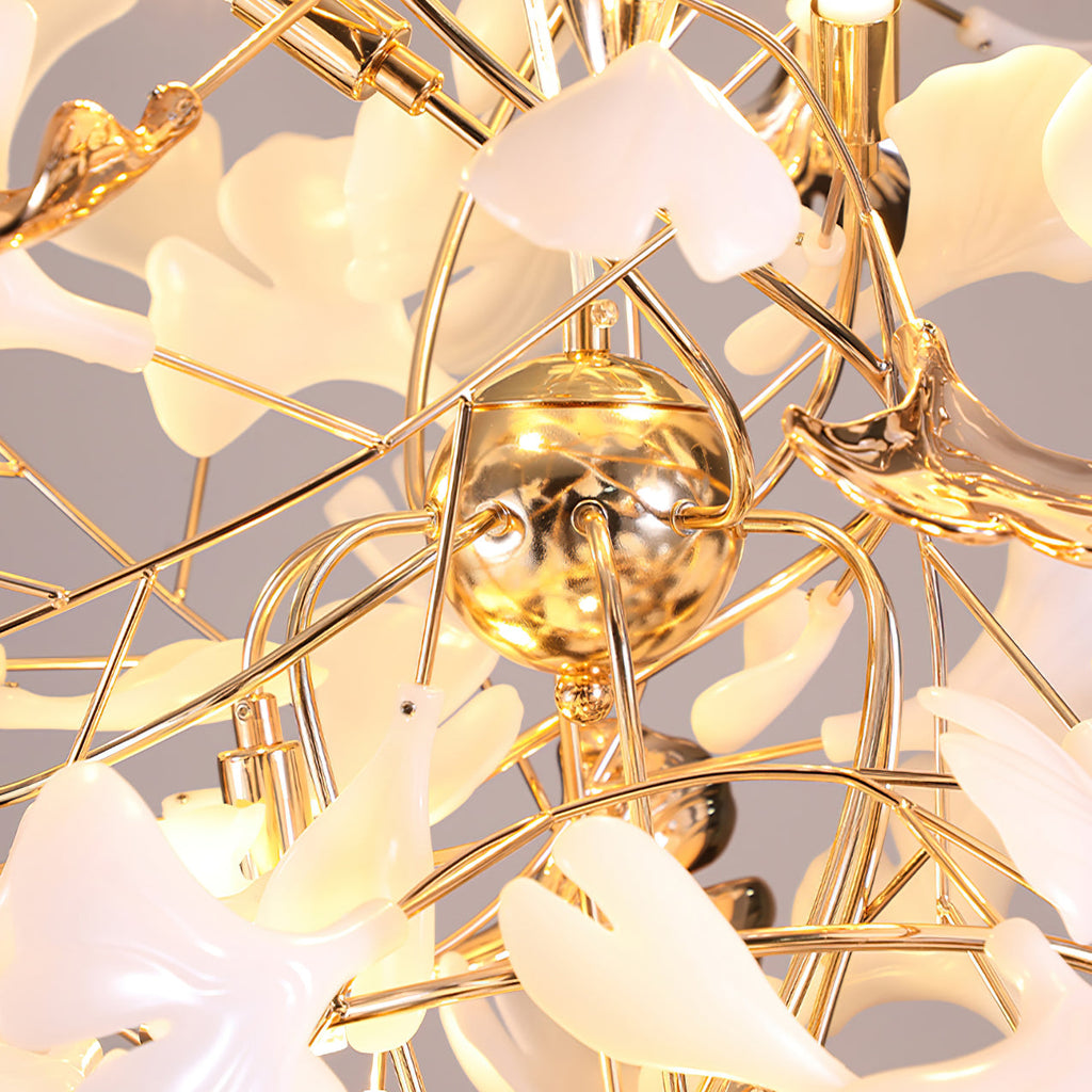 Ginkgo Tip Tlying Chandelier